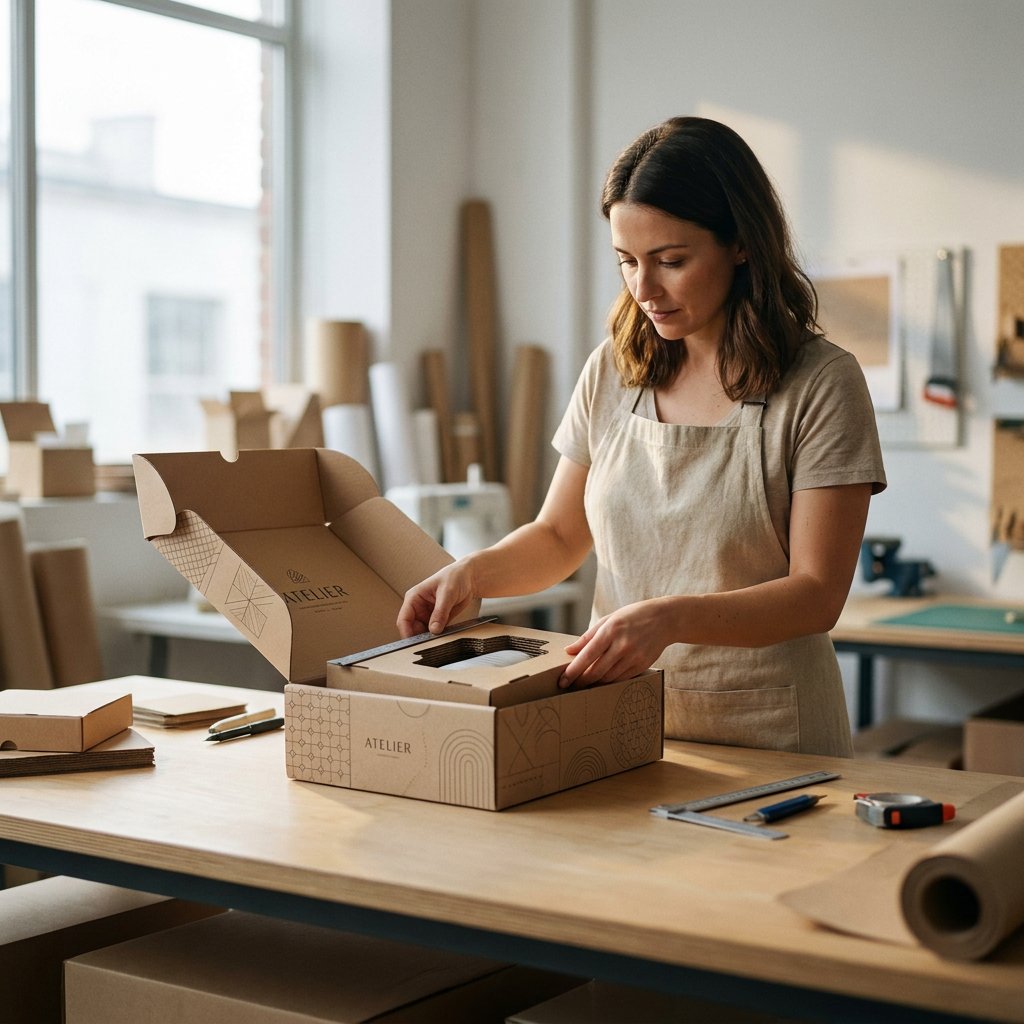 Inlays voor bedrukte dozen: kartonnen inlay houdt het product op zijn plek
